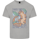 I Raise Tiny Dinosaurs Lizards Chameleon Mens Cotton T-Shirt Tee Top Sports Grey