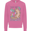 I Raise Tiny Dinosaurs Lizards Chameleon Mens Sweatshirt Jumper Azalea