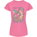 I Raise Tiny Dinosaurs Lizards Chameleon Womens Petite Cut T-Shirt Azalea