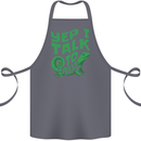 I Talk To Lizards Chameleons Bearded Dragons Cotton Apron 100% Organic Steel