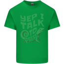 I Talk To Lizards Chameleons Bearded Dragons Mens Cotton T-Shirt Tee Top Irish Green