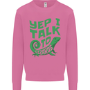 I Talk To Lizards Chameleons Bearded Dragons Mens Sweatshirt Jumper Azalea