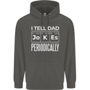 I Tell Dad Jokes Periodically Fathers Day Childrens Kids Hoodie Storm Grey