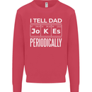 I Tell Dad Jokes Periodically Fathers Day Kids Sweatshirt Jumper Heliconia