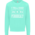I Tell Dad Jokes Periodically Fathers Day Mens Sweatshirt Jumper Peppermint