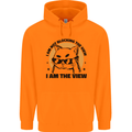 I am the View Funny Cat Childrens Kids Hoodie Orange