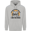 I am the View Funny Cat Childrens Kids Hoodie Sports Grey