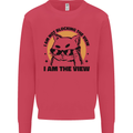 I am the View Funny Cat Kids Sweatshirt Jumper Heliconia