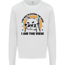 I am the View Funny Cat Mens Sweatshirt Jumper White