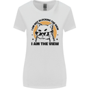 I am the View Funny Cat Womens Wider Cut T-Shirt White