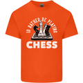 I'd Rather Be Playing Chess Kids T-Shirt Childrens Orange
