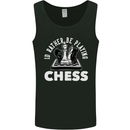 I'd Rather Be Playing Chess Mens Vest Tank Top Black