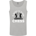 I'd Rather Be Playing Chess Mens Vest Tank Top Sports Grey