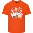 I'm All In Poker Kids T-Shirt Childrens Orange