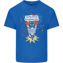 I'm Fine Funny at Fireworks Bonfire Day July 4th Kids T-Shirt Childrens Royal Blue