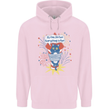 I'm Fine Funny at Fireworks Bonfire Day July 4th Mens 80% Cotton Hoodie Light Pink