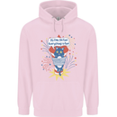 I'm Fine Funny at Fireworks Bonfire Day July 4th Mens 80% Cotton Hoodie Light Pink