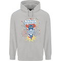 I'm Fine Funny at Fireworks Bonfire Day July 4th Mens 80% Cotton Hoodie Sports Grey