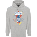 I'm Fine Funny at Fireworks Bonfire Day July 4th Mens 80% Cotton Hoodie Sports Grey