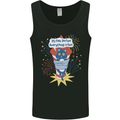 I'm Fine Funny at Fireworks Bonfire Day July 4th Mens Vest Tank Top Black