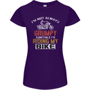 Im Not Always Grumpy Biker Motorcycle Womens Petite Cut T-Shirt