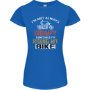 Im Not Always Grumpy Biker Motorcycle Womens Petite Cut T-Shirt