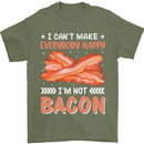 I'm Not Bacon Funny Food Mens T-Shirt 100% Cotton Military Green