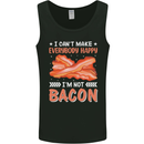 I'm Not Bacon Funny Food Mens Vest Tank Top Black