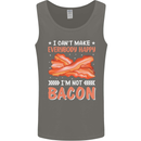 I'm Not Bacon Funny Food Mens Vest Tank Top Charcoal