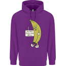 I'm Not Peeling Well Funny Ill Banana Childrens Kids Hoodie Purple