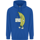 I'm Not Peeling Well Funny Ill Banana Childrens Kids Hoodie Royal Blue