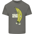 I'm Not Peeling Well Funny Ill Banana Mens Cotton T-Shirt Tee Top Charcoal