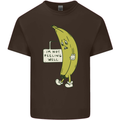 I'm Not Peeling Well Funny Ill Banana Mens Cotton T-Shirt Tee Top Dark Chocolate