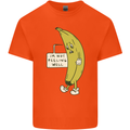 I'm Not Peeling Well Funny Ill Banana Mens Cotton T-Shirt Tee Top Orange