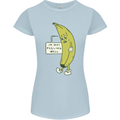I'm Not Peeling Well Funny Ill Banana Womens Petite Cut T-Shirt Light Blue