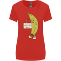 I'm Not Peeling Well Funny Ill Banana Womens Wider Cut T-Shirt Red