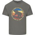 I'm Not Short I'm Koala Sized Funny Bear Mens Cotton T-Shirt Tee Top Charcoal