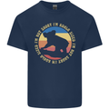 I'm Not Short I'm Koala Sized Funny Bear Mens Cotton T-Shirt Tee Top Navy Blue