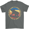 I'm Not Short I'm Koala Sized Funny Bear Mens T-Shirt 100% Cotton Charcoal