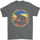 I'm Not Short I'm Koala Sized Funny Bear Mens T-Shirt 100% Cotton Charcoal