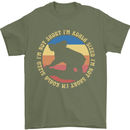 I'm Not Short I'm Koala Sized Funny Bear Mens T-Shirt 100% Cotton Military Green