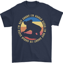 I'm Not Short I'm Koala Sized Funny Bear Mens T-Shirt 100% Cotton Navy Blue