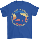 I'm Not Short I'm Koala Sized Funny Bear Mens T-Shirt 100% Cotton Royal Blue