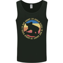 I'm Not Short I'm Koala Sized Funny Bear Mens Vest Tank Top Black