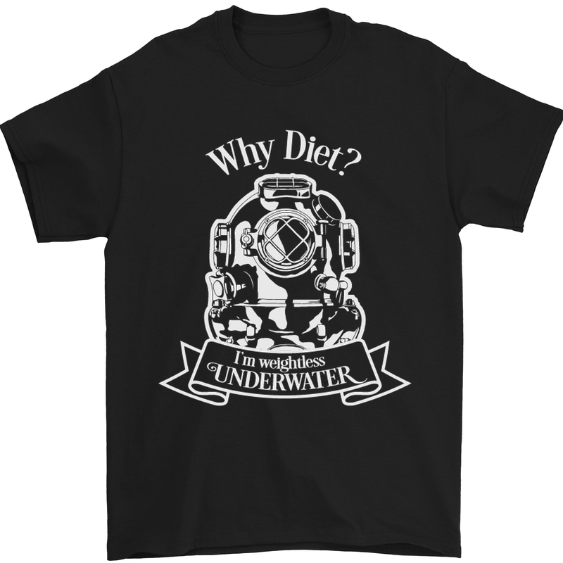 Scuba Diving T-Shirt Deep Sea Diver Mens Funny 1