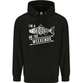 I'm a Hooker at the Weekends Funny Fishing 2 Childrens Kids Hoodie Black