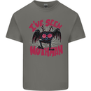 I've Seen Mothman Mens Cotton T-Shirt Tee Top Charcoal