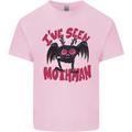 I've Seen Mothman Mens Cotton T-Shirt Tee Top Light Pink