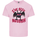 I've Seen Mothman Mens Cotton T-Shirt Tee Top Light Pink