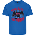 I've Seen Mothman Mens Cotton T-Shirt Tee Top Royal Blue